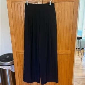 Athleta Navy Wide-Leg Pants